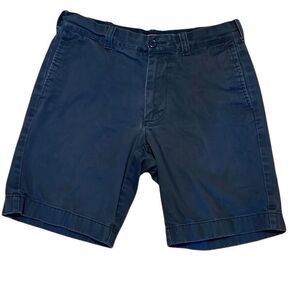 JCrew Men’s 29W Gramercy Flat Front Navy Chino Shorts